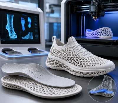 Plantilles ortopèdiques i sabates impreses-en 3D: com l'escaneig 3D + la intel·ligència artificia...